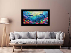 Underwater Love  Canvas Art Print