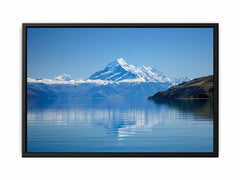 Snow landsacpe  Canvas Art Print