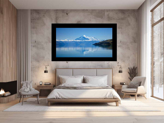 Snow landsacpe  Canvas Art Print