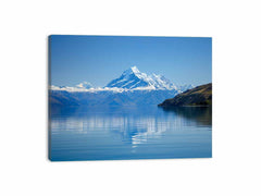 Snow landsacpe  Canvas Art Print