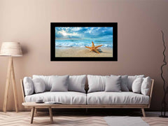 Starfish on Beach  Canvas Art Print
