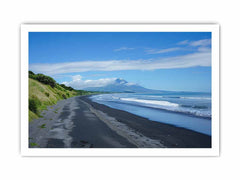 Beach side Dream Road Canvas Art Print