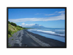 Beach side Dream Road Canvas Art Print