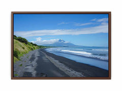 Beach side Dream Road Canvas Art Print