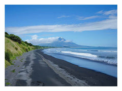Beach side Dream Road Canvas Art Print
