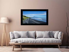 Beach side Dream Road Canvas Art Print