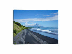 Beach side Dream Road Canvas Art Print