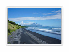 Beach side Dream Road Canvas Art Print