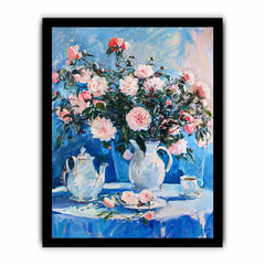 Teapot Canvas Painting Print