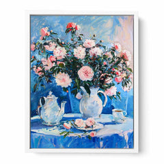Teapot Canvas Painting Print