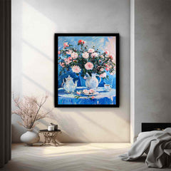 Teapot Canvas Painting Print