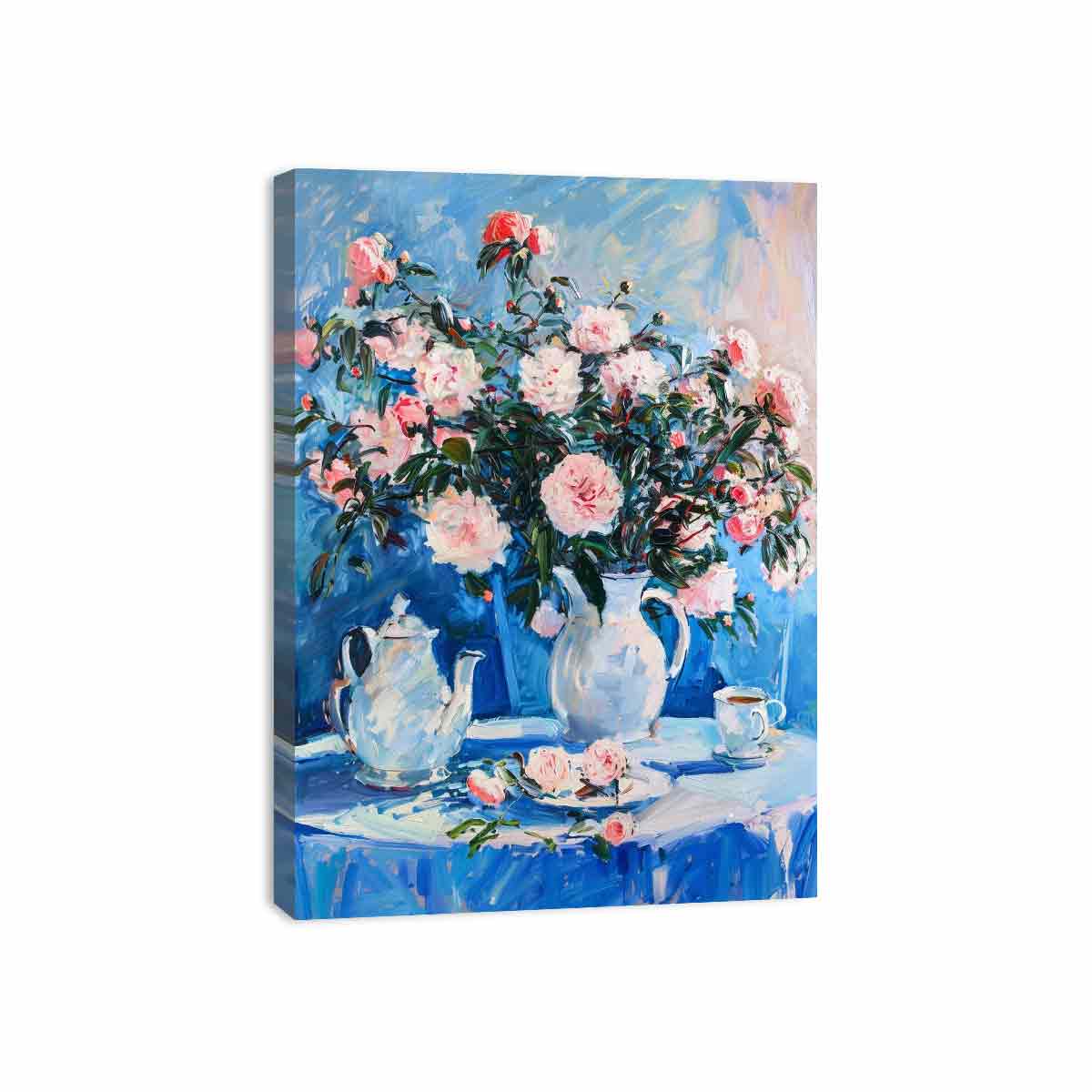 Teapot Canvas Painting Print