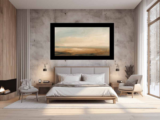 Abstract Sky Painting  Canvas Art Print