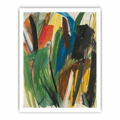 Abstract Painting  Canvas Art Print