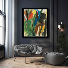 Abstract Painting  Canvas Art Print