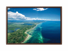 Beach Coast Photography Canvas Art Print