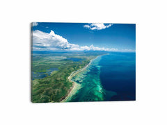 Beach Coast Photography Canvas Art Print
