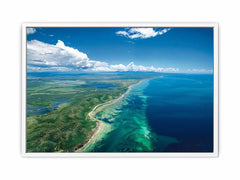 Beach Coast Photography Canvas Art Print