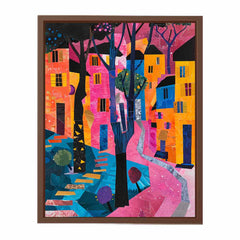 House Tree Canvas Art Print