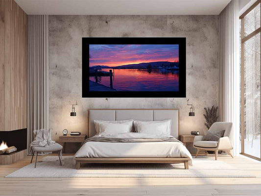 New Zealand Sunset Canvas Art Print