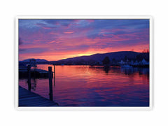 New Zealand Sunset Canvas Art Print
