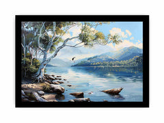 Lake  Canvas Painting Art Print