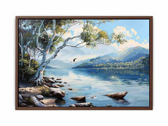 Lake  Canvas Painting Art Print