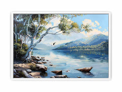 Lake  Canvas Painting Art Print
