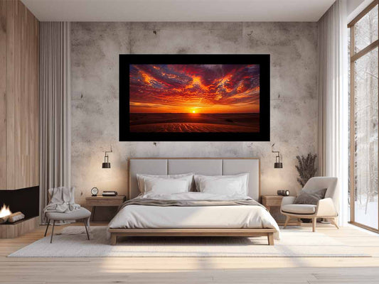 Sunrise  Canvas Painting Art Print