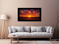 Sunrise  Canvas Painting Art Print