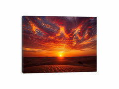 Sunrise  Canvas Painting Art Print