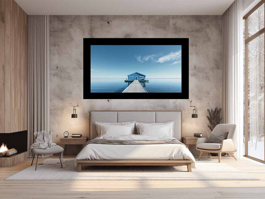 Serene House Canvas Artwork  Print