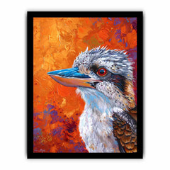 Kookaburra  Canvas Painting Art Print