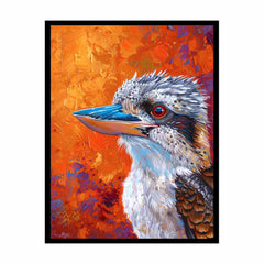 Kookaburra  Canvas Painting Art Print