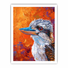 Kookaburra  Canvas Painting Art Print