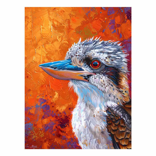 Kookaburra  Canvas Painting Art Print
