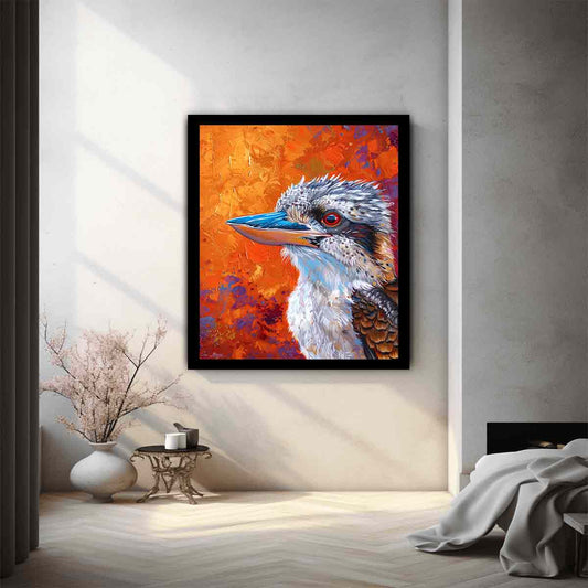 Kookaburra  Canvas Painting Art Print