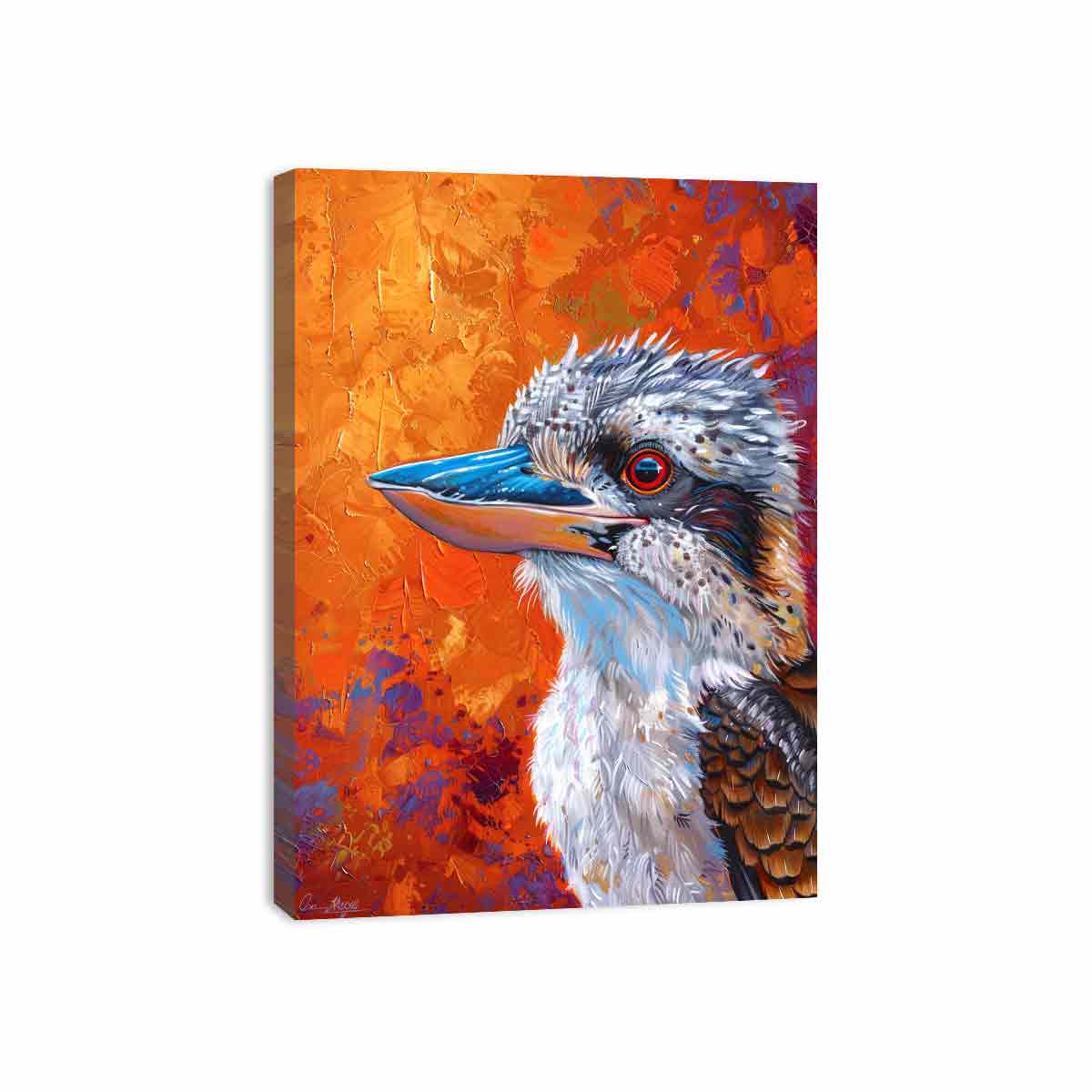 Kookaburra  Canvas Painting Art Print