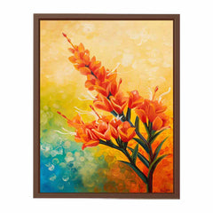 Kangaroo Paw Flower Canvas Painting