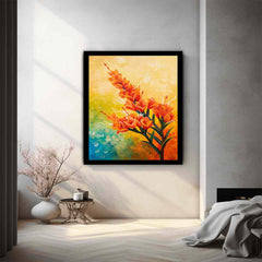 Kangaroo Paw Flower Canvas Painting