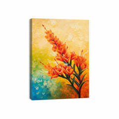 Kangaroo Paw Flower Canvas Painting