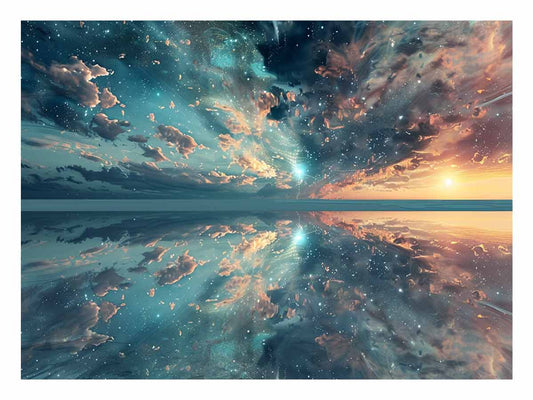 Surreal Reflections  Canvas Art Print
