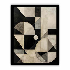 Geometric  Canvas Art print