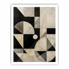 Geometric  Canvas Art print