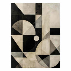 Geometric  Canvas Art print