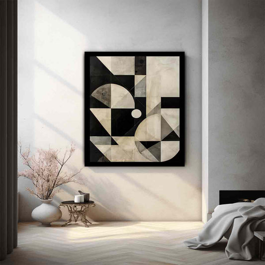 Geometric  Canvas Art print