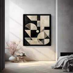 Geometric  Canvas Art print