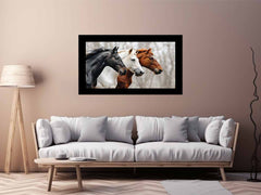 Three Horses Canvas Painting Artwork