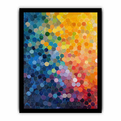 Points Dot Canvas Painting Artwork