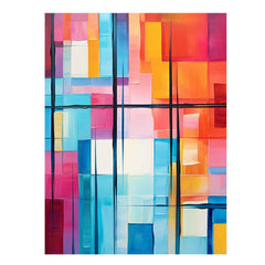Modern Abstract Painting  Art Canvas Art Print